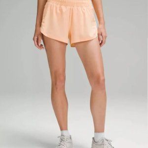 Lululemon NWT Track that HR lined shorts 3” Summer Glow